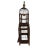 French Large French Brown Wood Bird Cage For Sale - Image 3 of 13