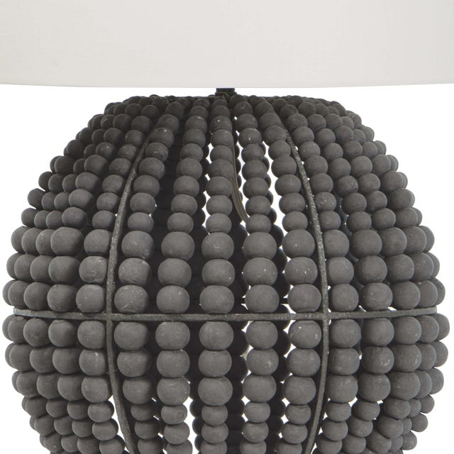 Regina Andrew Tropez Table Lamp in Grey For Sale - Image 4 of 6