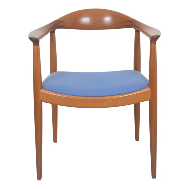 Chair in Mahogany by Hans J. Wegner, 1960s For Sale