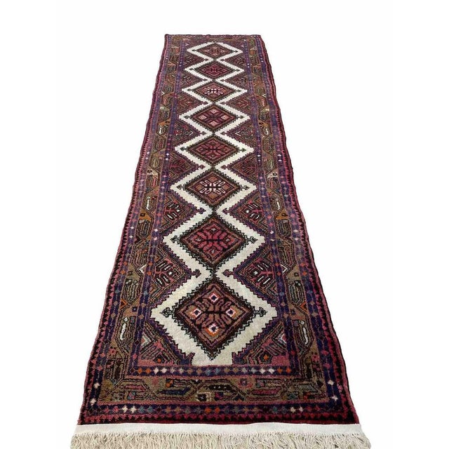 Middle Eastern Rug in Wool For Sale - Image 6 of 9