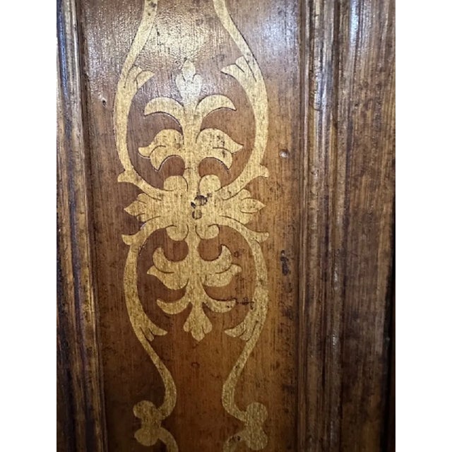 Showcase Buffet or Bookcase in Oak with Inlays For Sale - Image 9 of 18