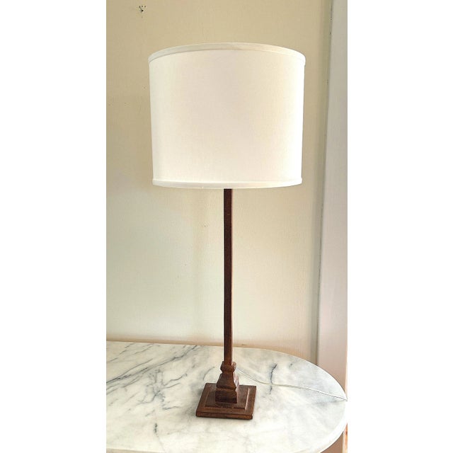 Palecek Hollywood Regency Ridge Metal Lamps - A Pair For Sale - Image 9 of 9