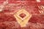 Berber Tribes of Morocco Vintage Beni Mrirt Red Moroccan Rug - 06'10 X09'09 For Sale - Image 4 of 7