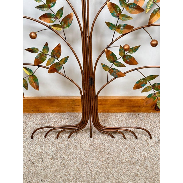 Curtis Jere Vintage C. Jeré 'Tree of Life' Brutalist Wall Sculpture, Signed For Sale - Image 4 of 7