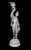 Metal Silver Spelter Statues For Sale - Image 7 of 9