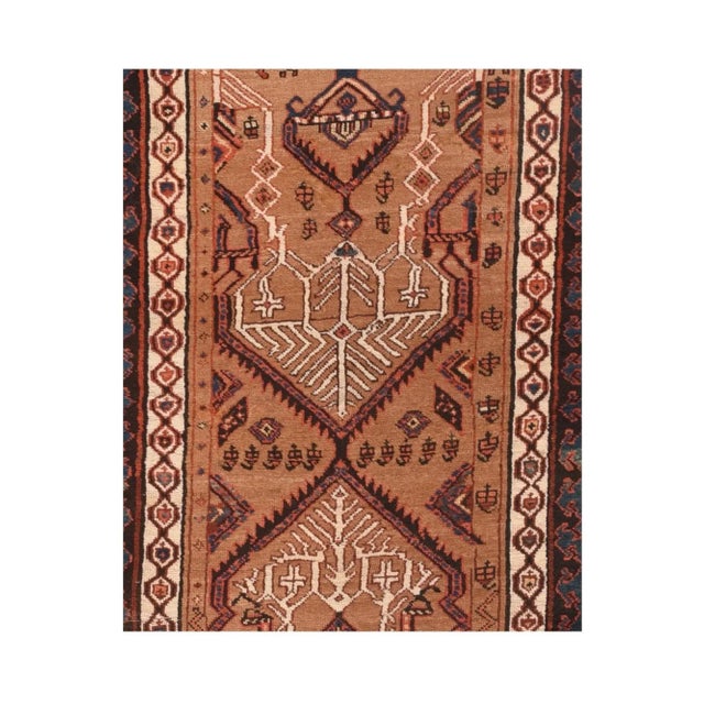 Traditional Antique Sarab Runner 3'6'' x 11' For Sale - Image 3 of 3