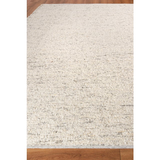 Transitional Exquisite Rugs Tocayo Handmade New Zealand Wool Gray Rug-12'X15' For Sale - Image 3 of 7