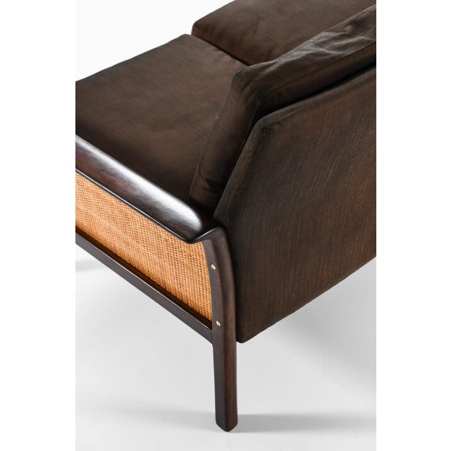 Brown Model 500 Sofa attributed to Hans Olsen for C/S Furniture, 1960s For Sale - Image 8 of 12