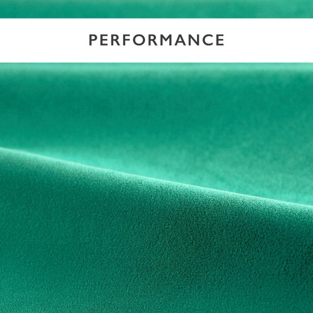 Harlequin Performance Velvets Fabric in Emerald For Sale
