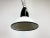 Plastic Small Vintage Soviet Industrial Pendant Light in White Enamel, 1960s For Sale - Image 7 of 12