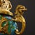 Late 20th Century Cloisonné Enamel Dragon Censer With Gilt Guardian Lion Finial For Sale - Image 9 of 10