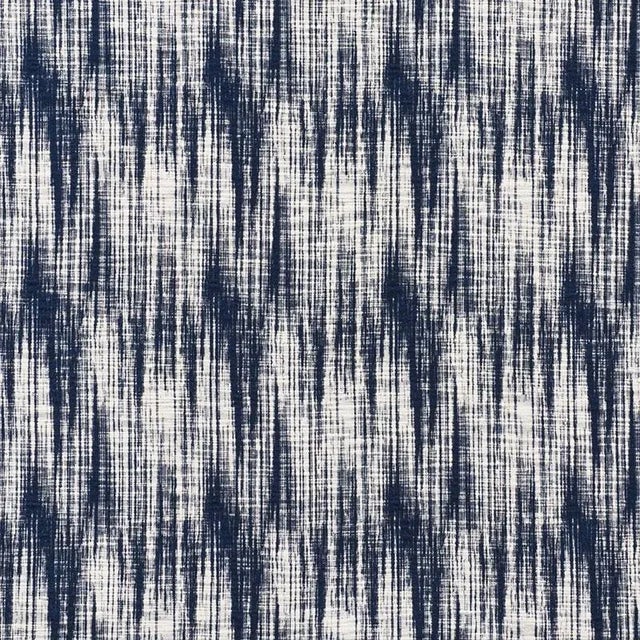 Schumacher Burashi Texture Fabric in Indigo For Sale