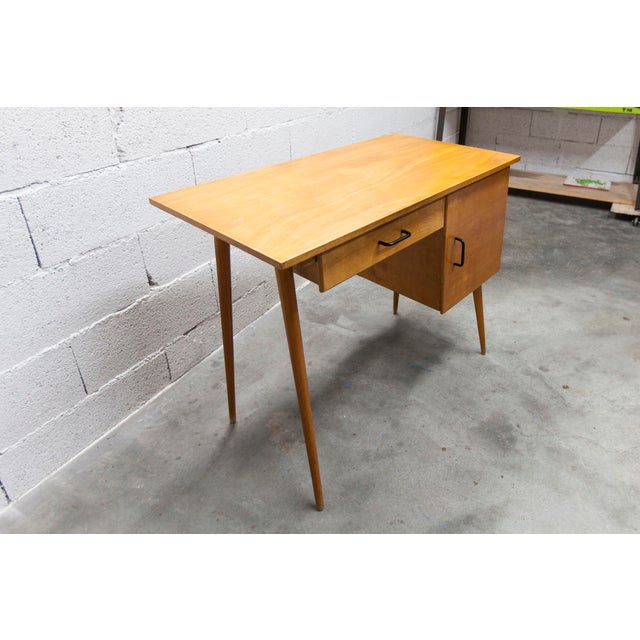 Eye Desk and Chair Set from Baumann, 1960, Set of 2 For Sale - Image 4 of 18