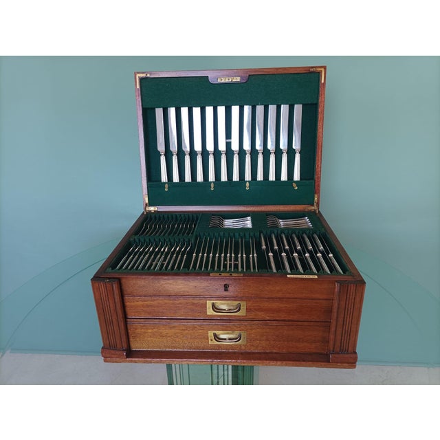 Silver Canteen of Cutlery from Elkington & Co, 1925, Set of 178 For Sale - Image 8 of 18