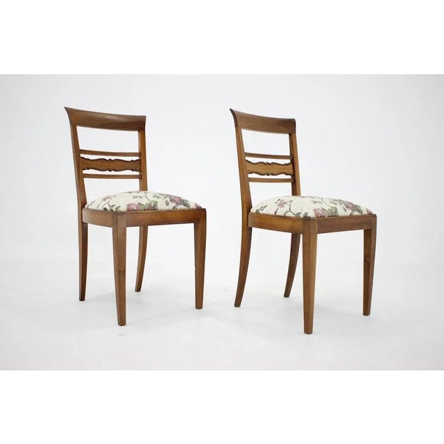 Set of Side Chairs, Czechoslovakia, 1950s For Sale - Image 3 of 11