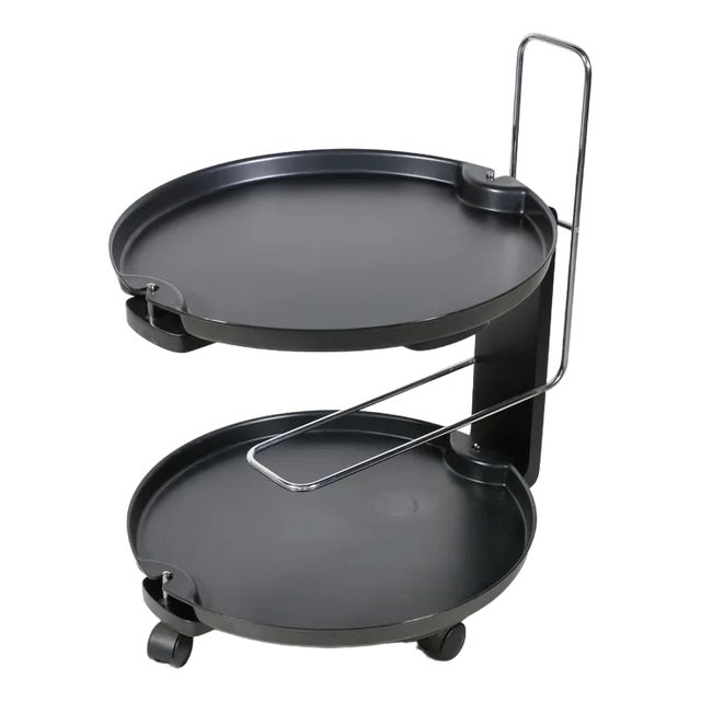 Vintage German Serving Car by Waldemar Rothe for Rosenthal, 1980s For Sale