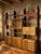 Vintage Czechoslovak Modular Wall Unit with Veneer Cabinets and Black Wooden Supports, 1970s For Sale - Image 4 of 13
