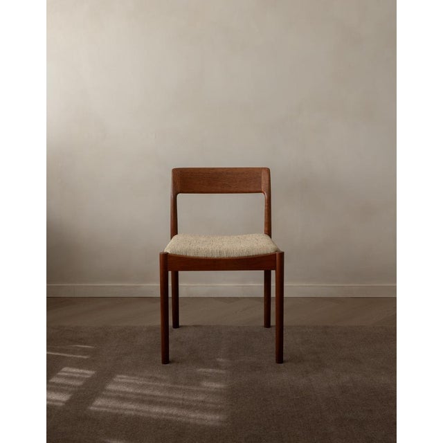 Wood Vintage Dining Chairs by Johannes Nørgaard for Nørgaard Møbelfabrik, 1960s, Set of 6 For Sale - Image 7 of 18