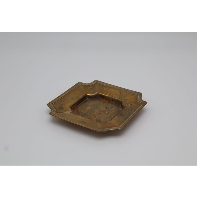 Tommaso Barbi Italian Brass Vide Poche by Tommaso Barbi, 1960s For Sale - Image 4 of 4