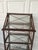 Metal 1970s Vintage Iron and Glass Etagere For Sale - Image 7 of 11