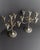 Large Vintage Curved Silver-Plated 5-Arm Candleholders, 1950s, Set of 2 For Sale - Image 4 of 11