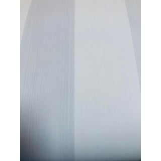 Farrow and Ball Plain Stripe Wallpaper in Shades of Blue 1168 - 4 Euro Rolls For Sale