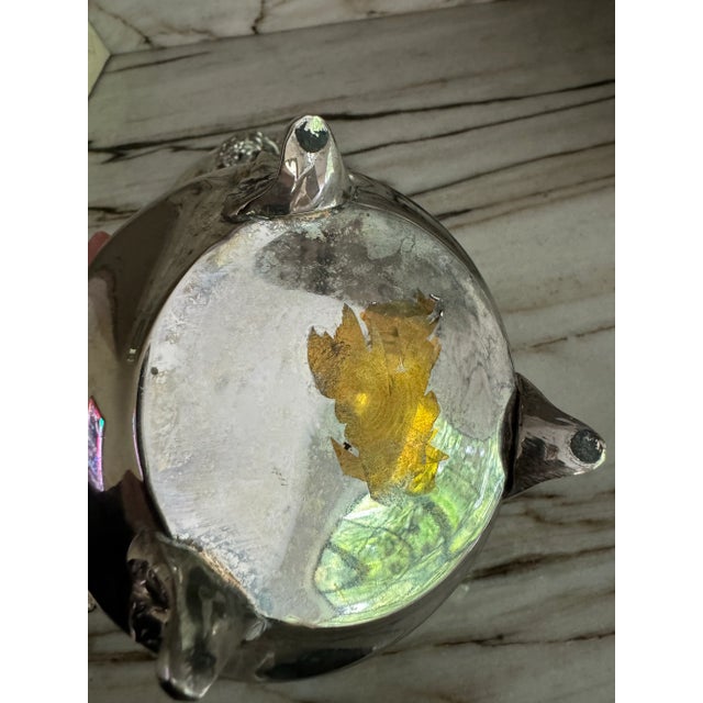 1960s Silver Fruit Lid Ice Bucket For Sale In Miami - Image 6 of 6