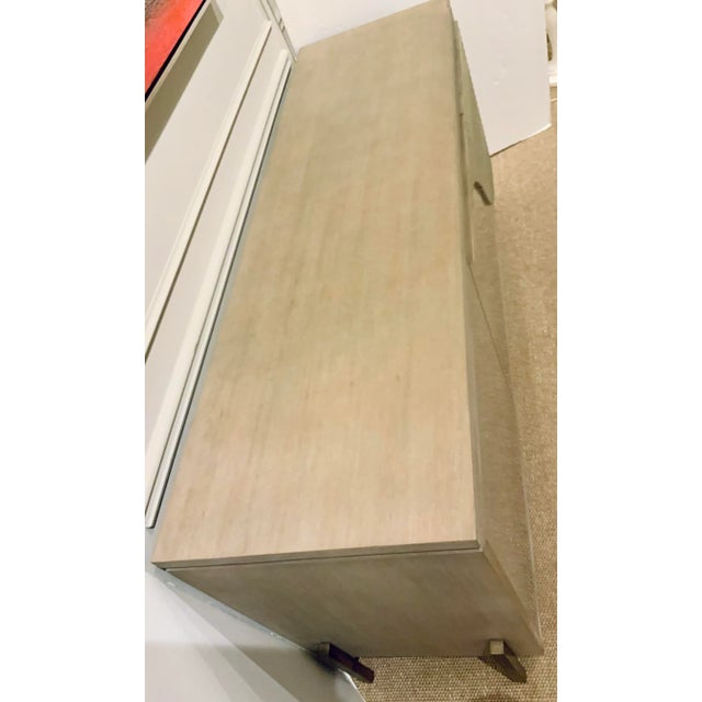 Theodore Alexander Theodore Alexander Modern Taupe Cabinet For Sale - Image 4 of 8