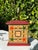 Wood Vintage Folk Art Game Board Painted Wood Table Lamp For Sale - Image 7 of 11