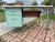 Vintage Celadon Metal Writing Desk For Sale - Image 10 of 13