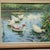 Mid 20th Century Signed J. Evans Duck Pond Oil Painting, English Country Landscape, Framed For Sale - Image 5 of 6
