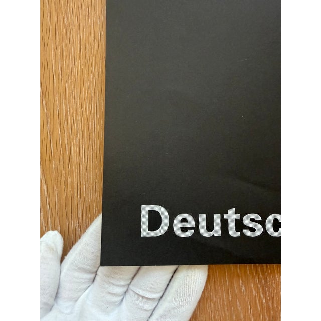 Hans Günter Schmitz, 7. Triennale Die Besten Plakate 1990–1993, Deutsches Plakat Museum Essen, 1994, Original Vintage Exhibition Poster, For Sale - Image 6 of 12