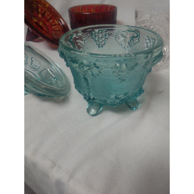 Vintage Mixed Glass Candy Holders 6 Piece Chairish