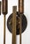 1940s Italian Brass Wall Light For Sale In New York - Image 6 of 16