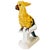 Vintage Large Italian Majolica Ceramic Cockatoo Parrot Sculpture For Sale - Image 4 of 17