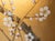 "Sakura", C. 1960s Showa Era Japanese Painted Byobu Screen For Sale - Image 9 of 18