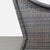 Wood Threshold Outdoor All Weather Wicker Sofa With Cushions - 3-Seater Patio Couch For Sale - Image 7 of 11