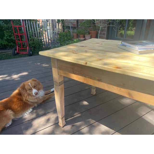 Antique Table in Fir, 1890s For Sale - Image 16 of 18
