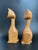 Mid-Century Modern A Pair of Hand Carved Wooden Cats in Mid Century Modern Style For Sale - Image 3 of 13