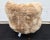 Brown Natures Collection Ethan Puffy Lounge Chair, New Zealand Sheepskin For Sale - Image 8 of 13