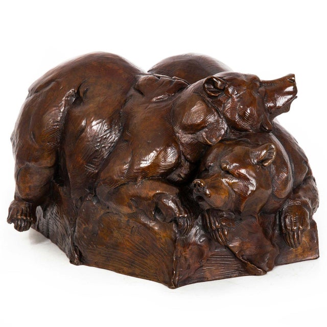 DAN OSTERMILLER United States, b. 1956 "Après la Danse" (1999) Patinated bronze | signed in cast "(c) Dan Ostermiller" |...