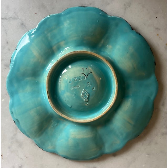 Minton Emerald Green Oyster Plate, C. 1873 For Sale - Image 14 of 14