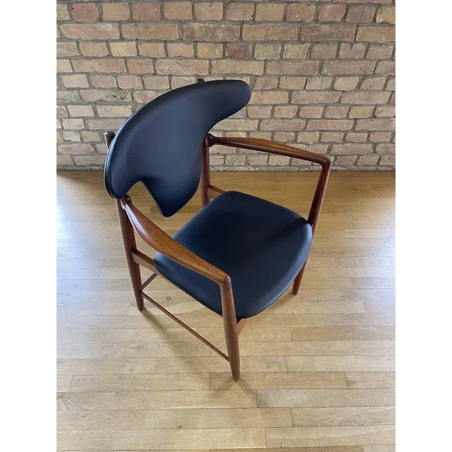 Armchair by Eva & Nils Koppel for Slagelse Møbelværk, 1960s For Sale - Image 3 of 12