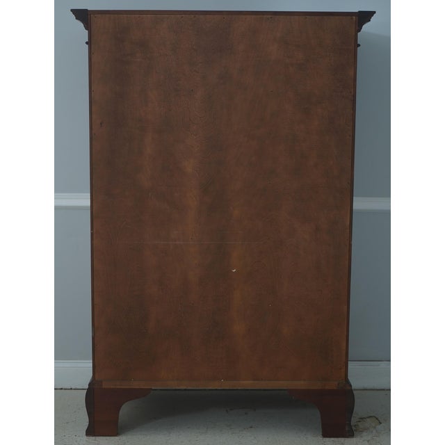 Henkel Harris Mahogany #175 New Market High Chest For Sale - Image 13 of 14