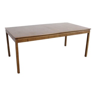 Mid-Century Modern Founders 108" Dining Table W 2 Extensions For Sale