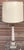 Brass and Onyx 2-Light Table Lamp with Fabric Shade from Versace, 1970s, in Very Good conditions. Designed 1970 to 1979 I...
