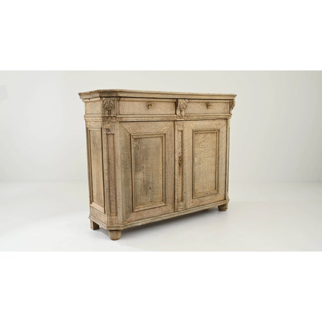 19th Century French Oak Buffet For Sale - Image 12 of 12