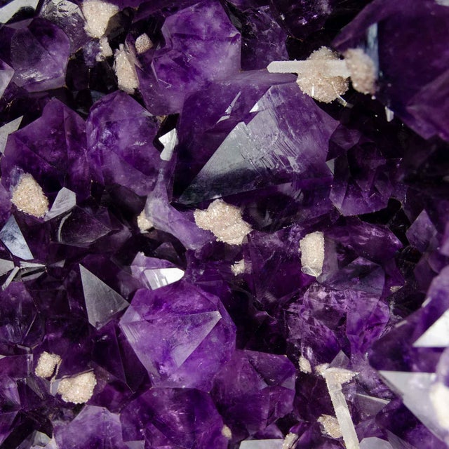 XL Amethyst & Calcite Cluster, 103 Pounds (#H0392 Uruguay ) For Sale - Image 4 of 16