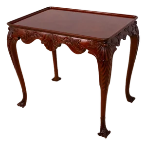 Kindel Winterthur Irish Georgian Mahogany Tea Table