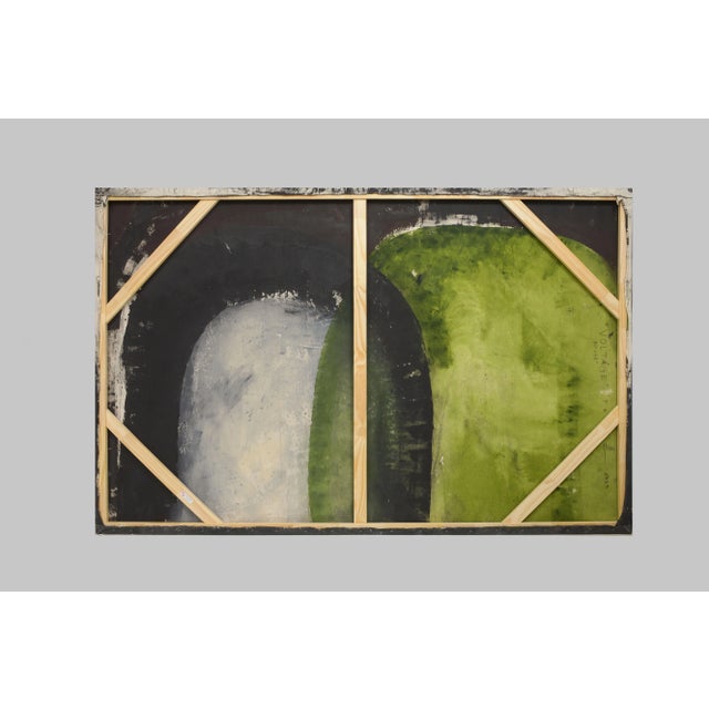 Monica Perez "Voltage" Original Acrylic & Charcoal Painting on Canvas 2023 For Sale - Image 10 of 10